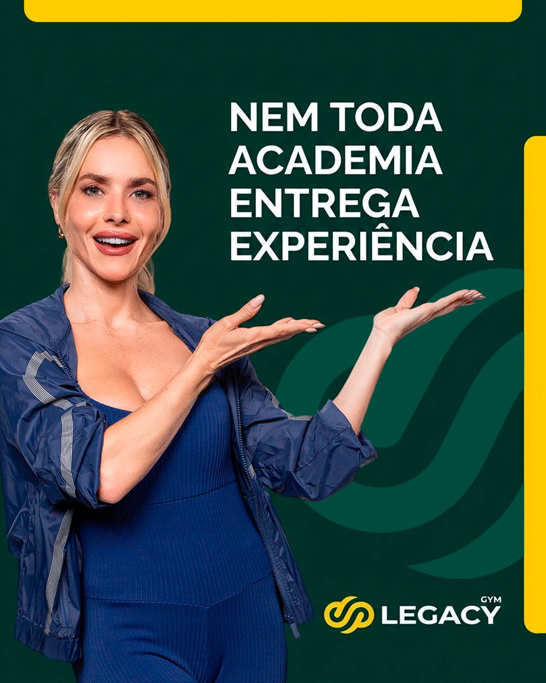 Nem toda academia entrega experiência — Legacy Gym